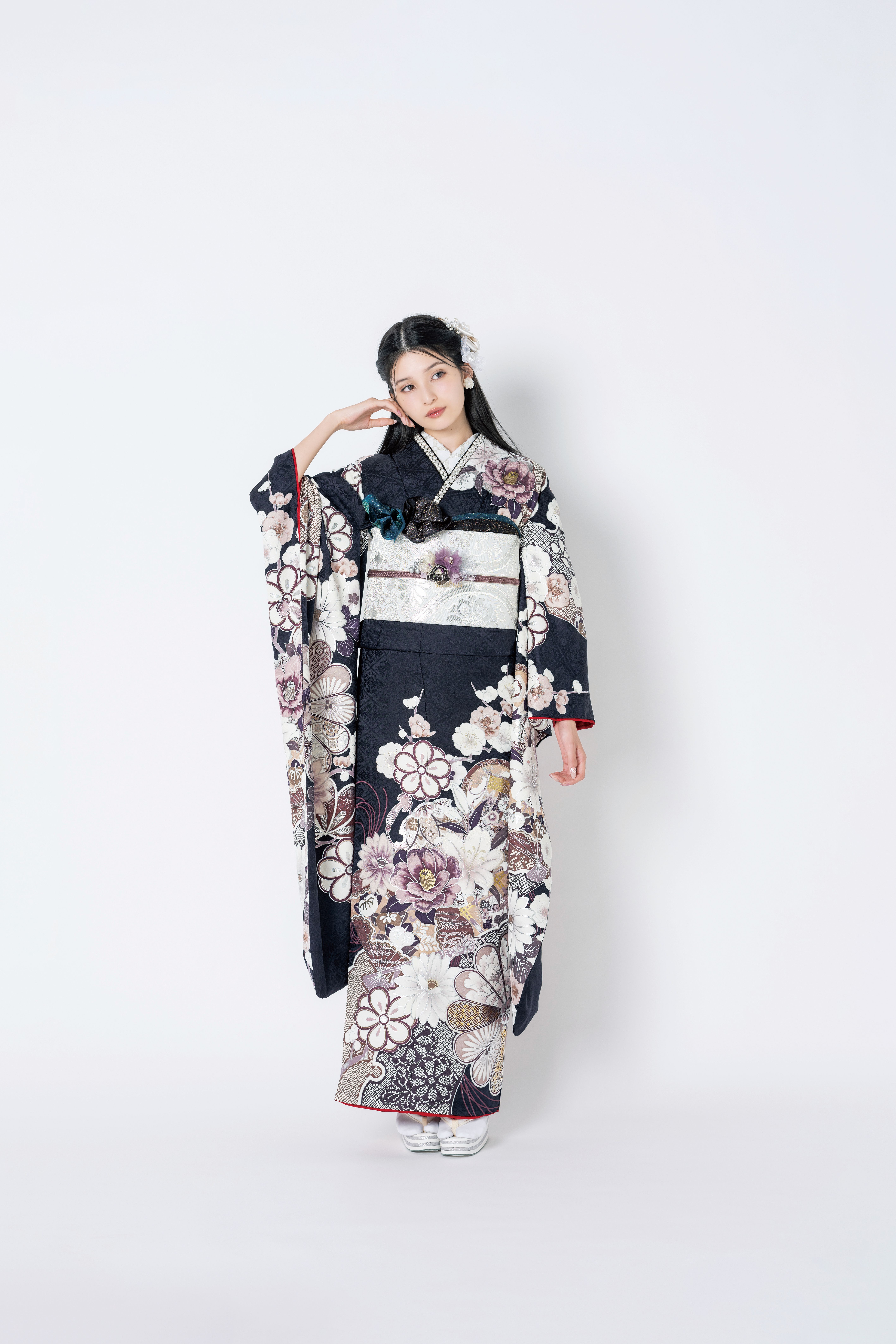 yummy様振袖フルオーダー専用 yummy様振袖フルオーダー専用 ブルー(振袖) | 振袖おおみ