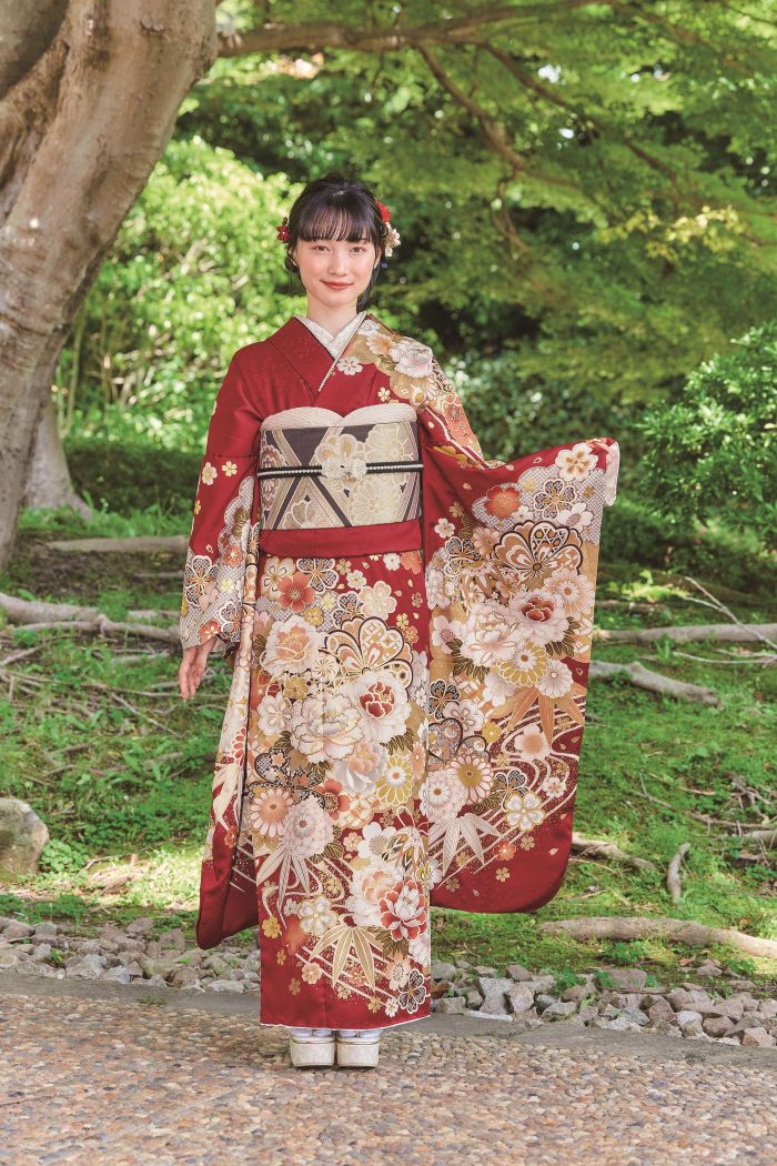 さわわわ　お振袖お見立てページ 結婚式やお呼ばれに合うfg_402の振袖レンタル｜きものカンパニー