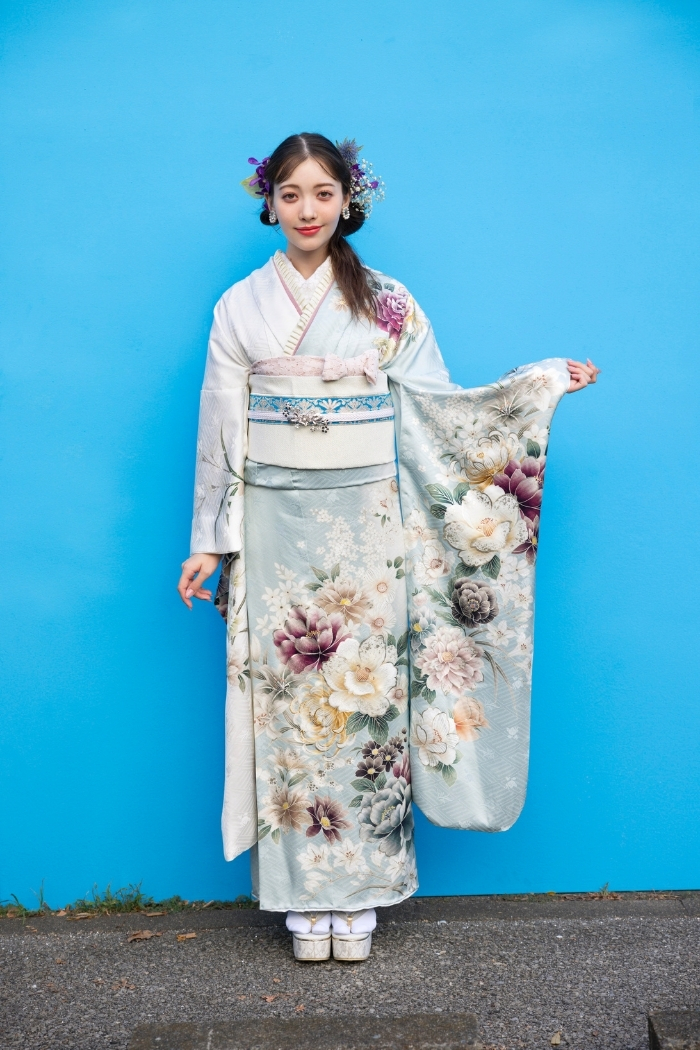 55 お色直し 振袖 美品 54 お色直し 振袖 美品 着物・浴衣